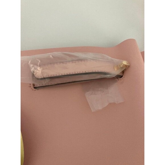 Elizabeth Arden New York Woman's Purse Drawstring Pink Blush Tote Crossbody Bag - Picture 8 of 16